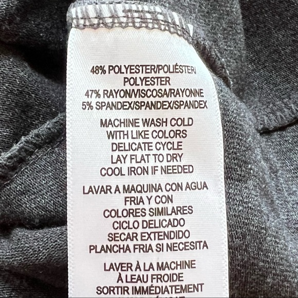 ⭐️ Calvin Klein Long Sleeve Performance Top Super Soft Size LARGE - Picture 5 of 8